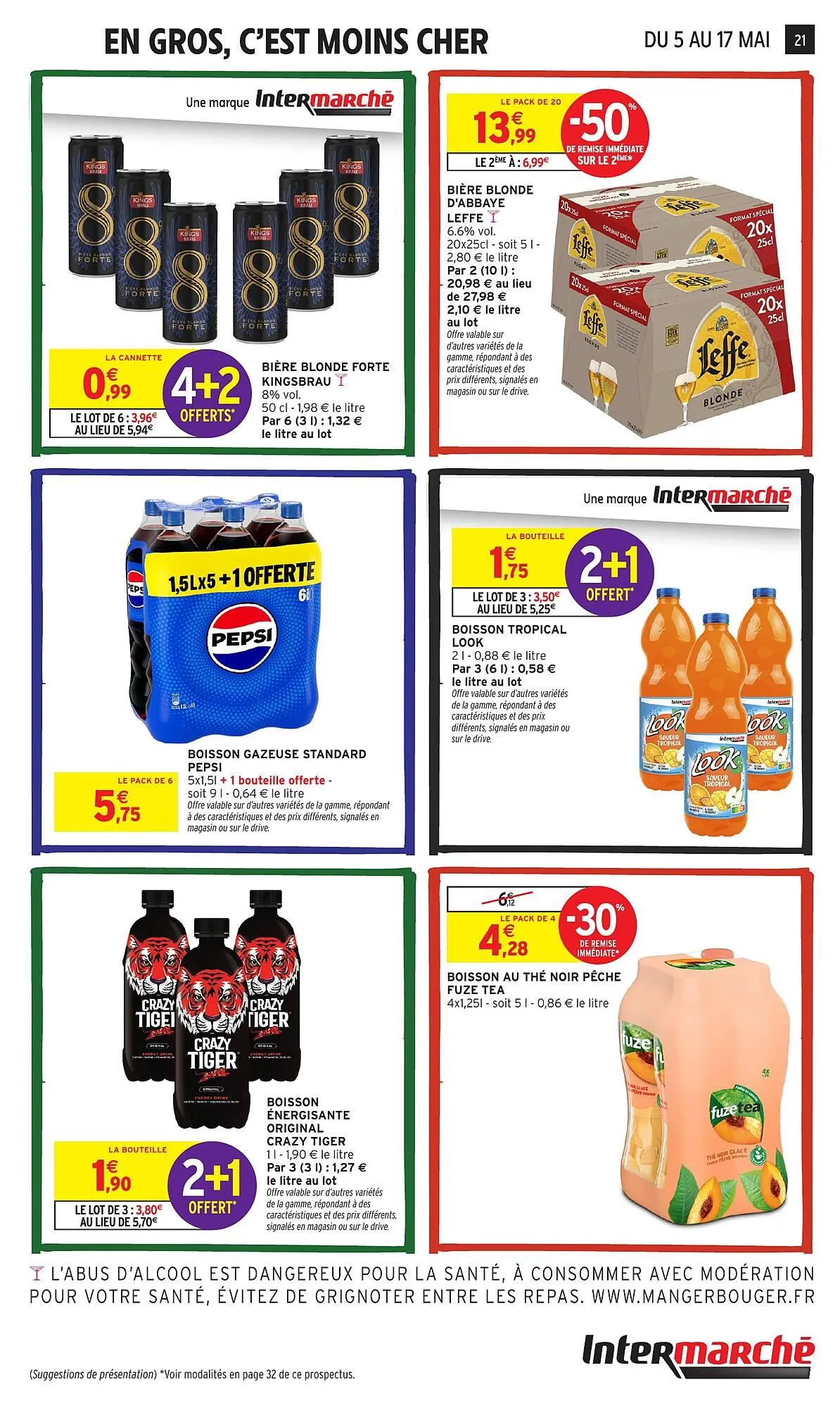 Catalogue Intermarché du 5 mai au 17 mai 2026 - Catalogue page 21