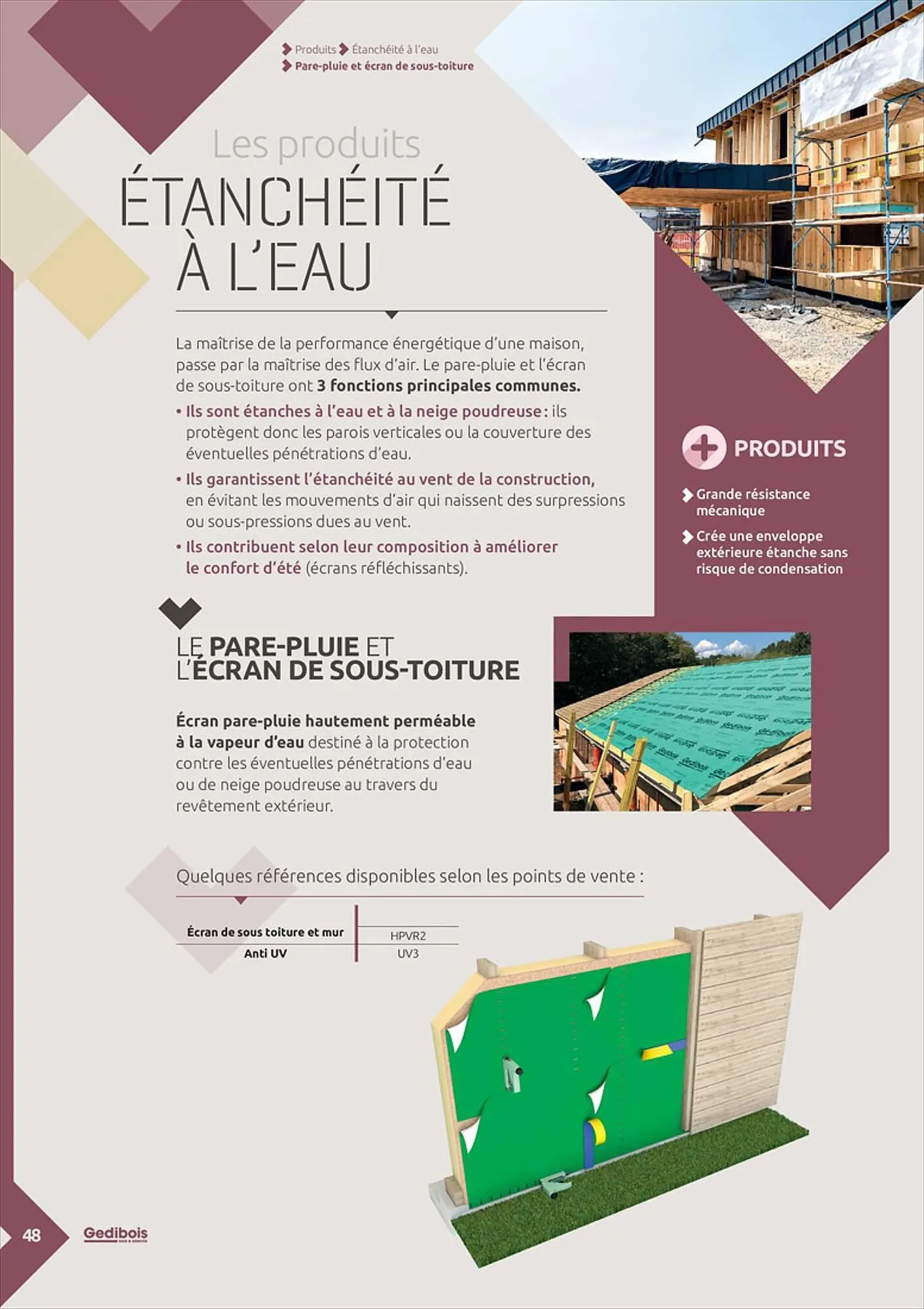 Catalogue Gédibois du 12 juin au 31 juillet 2023 - Catalogue page 48