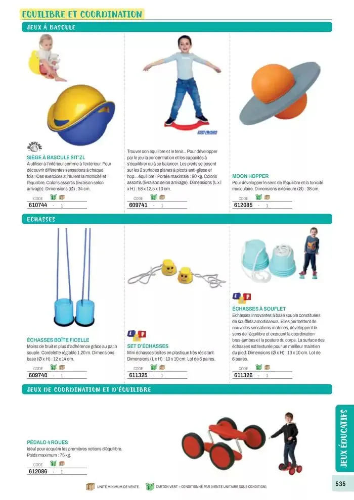 Nos Catalogues Thématiques du 1 janvier au 31 décembre 2025 - Catalogue page 537