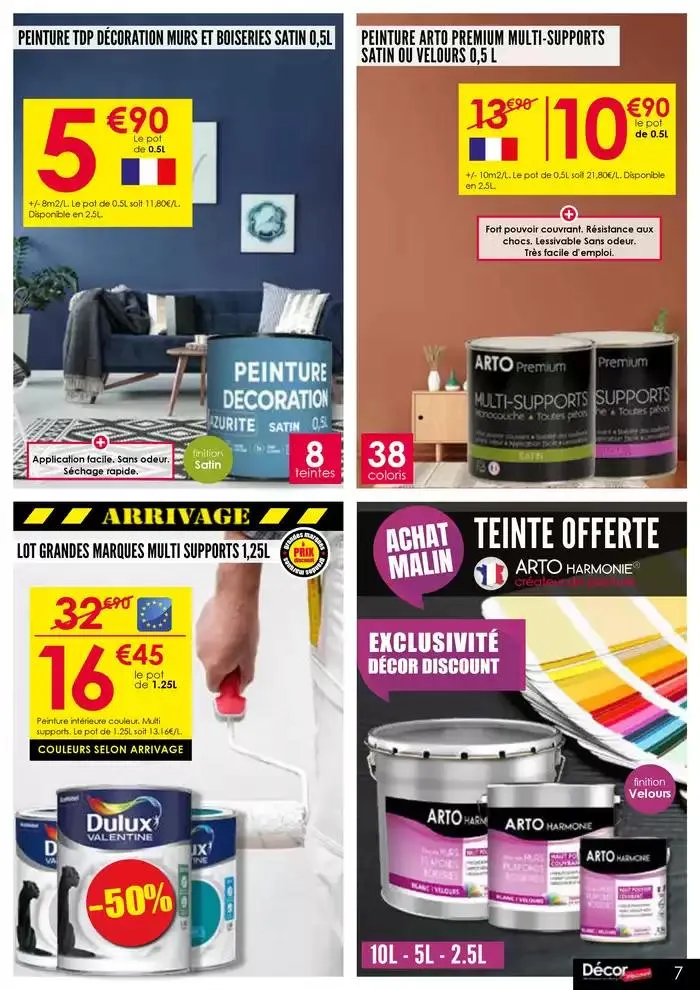 Décor Discount des prix pour ma déco du 24 mars au 27 avril 2025 - Catalogue page 7