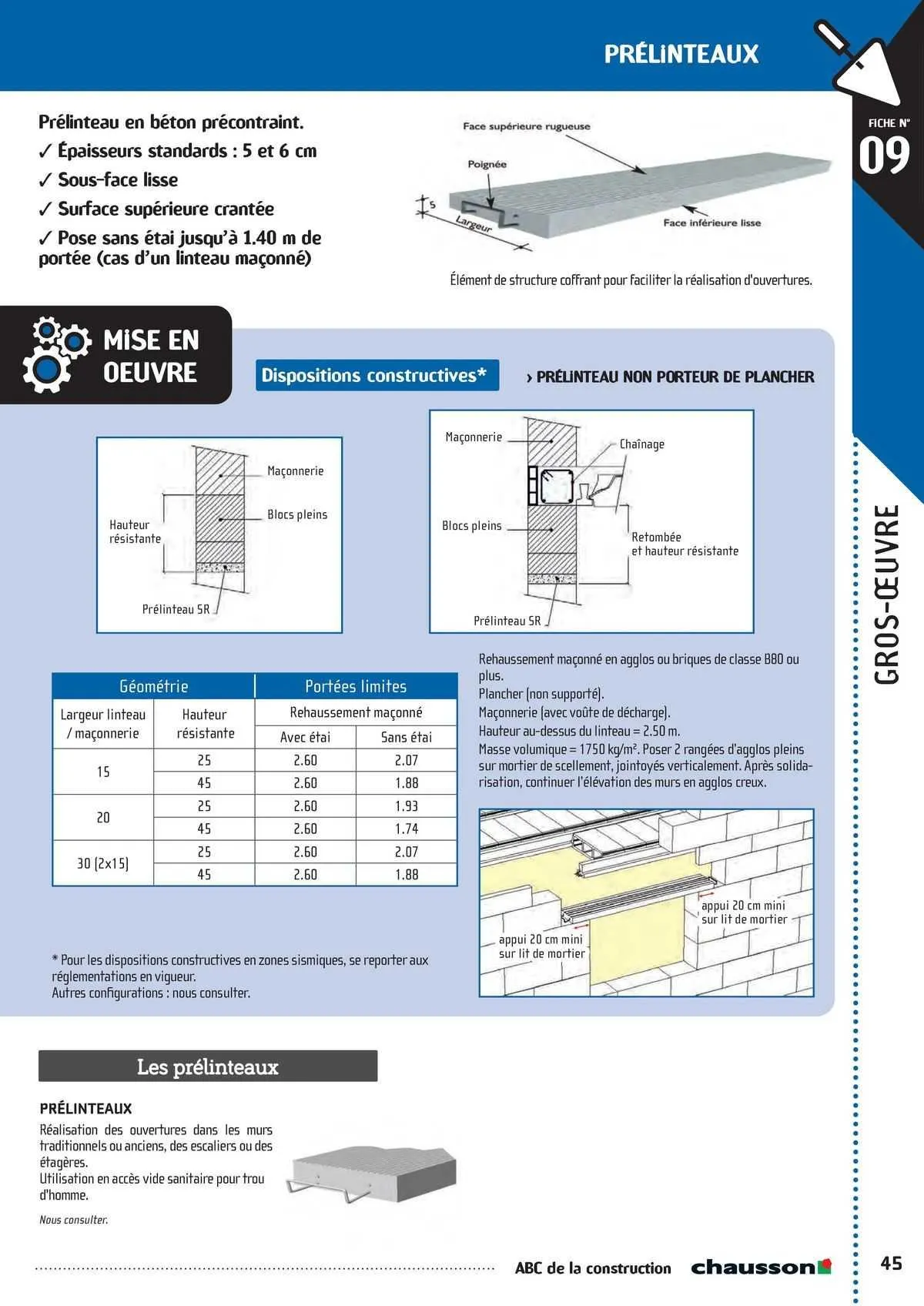 Catalogue Chausson Matériaux du 2 mai au 31 décembre 2025 - Catalogue page 39