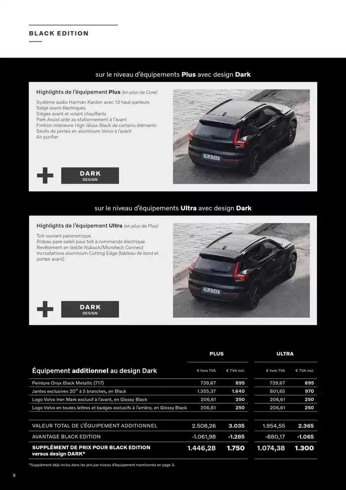 VOLVO XC40 B3/B4 du 7 janvier au 31 décembre 2025 - Catalogue page 8