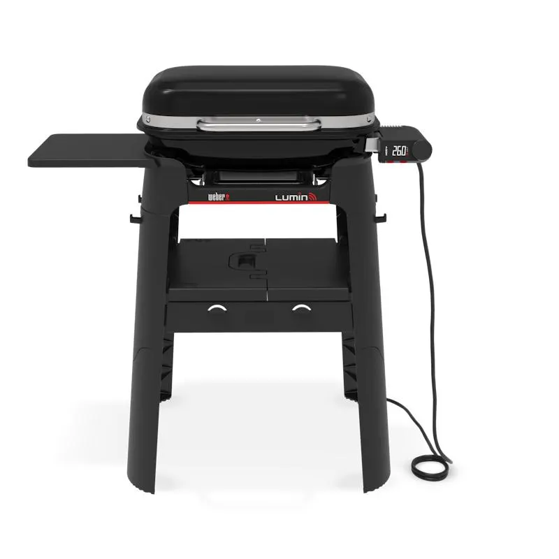Barbecue électrique Lumin® Smart avec support