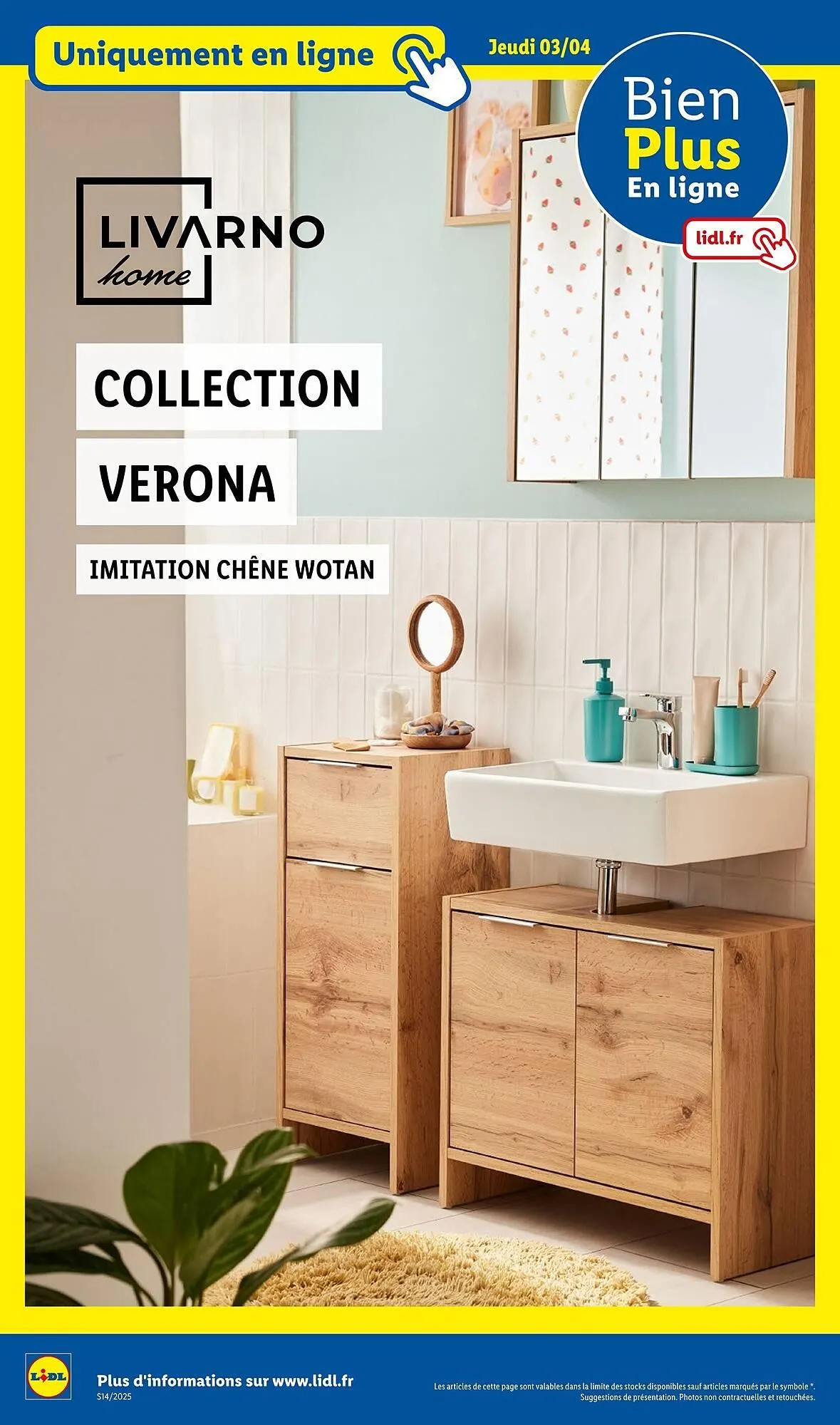 Catalogue Lidl du 31 mars au 3 avril 2025 - Catalogue page 34