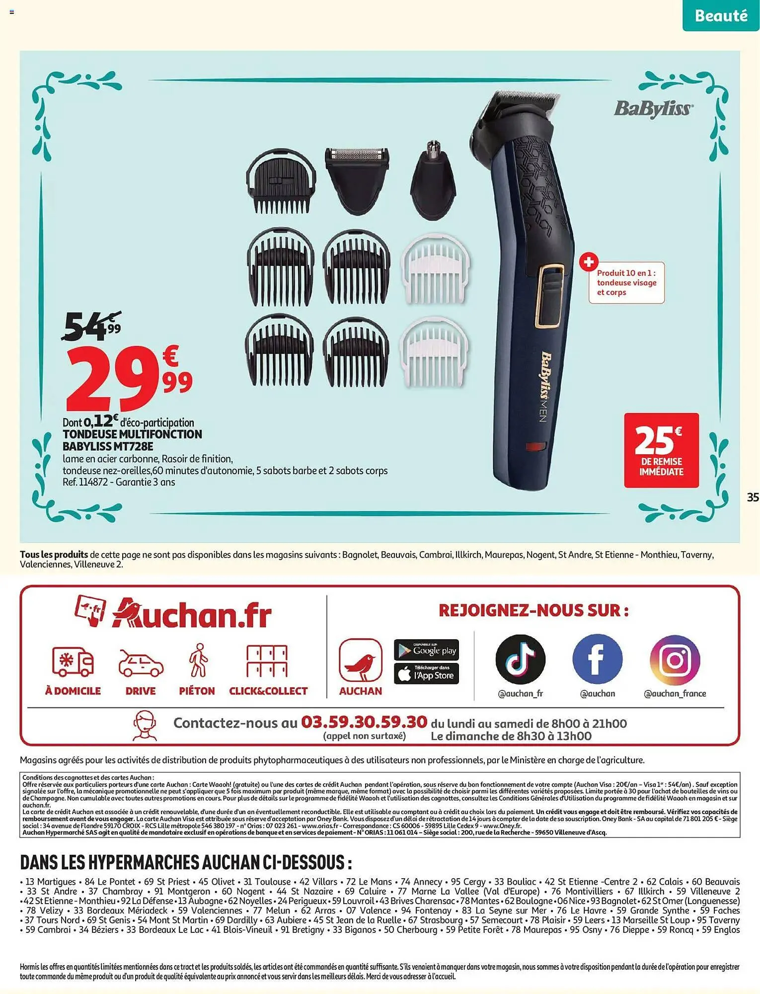 Catalogue Auchan du 21 avril au 3 mai 2026 - Catalogue page 35