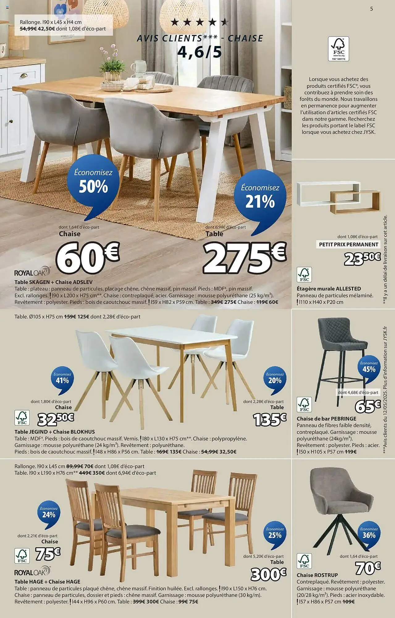Catalogue JYSK du 24 juin au 21 juillet 2025 - Catalogue page 5