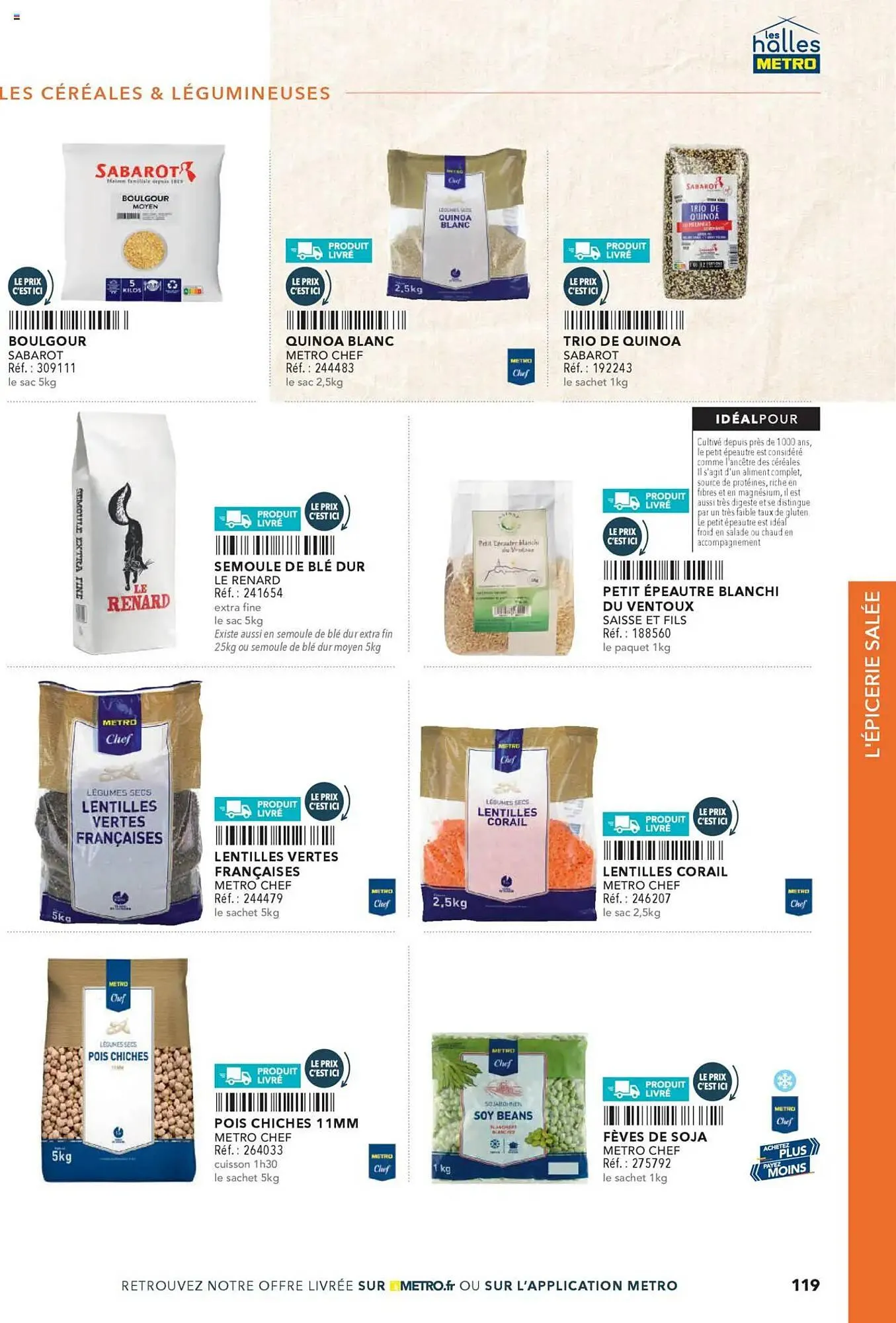 Catalogue METRO du 24 avril au 31 décembre 2025 - Catalogue page 119