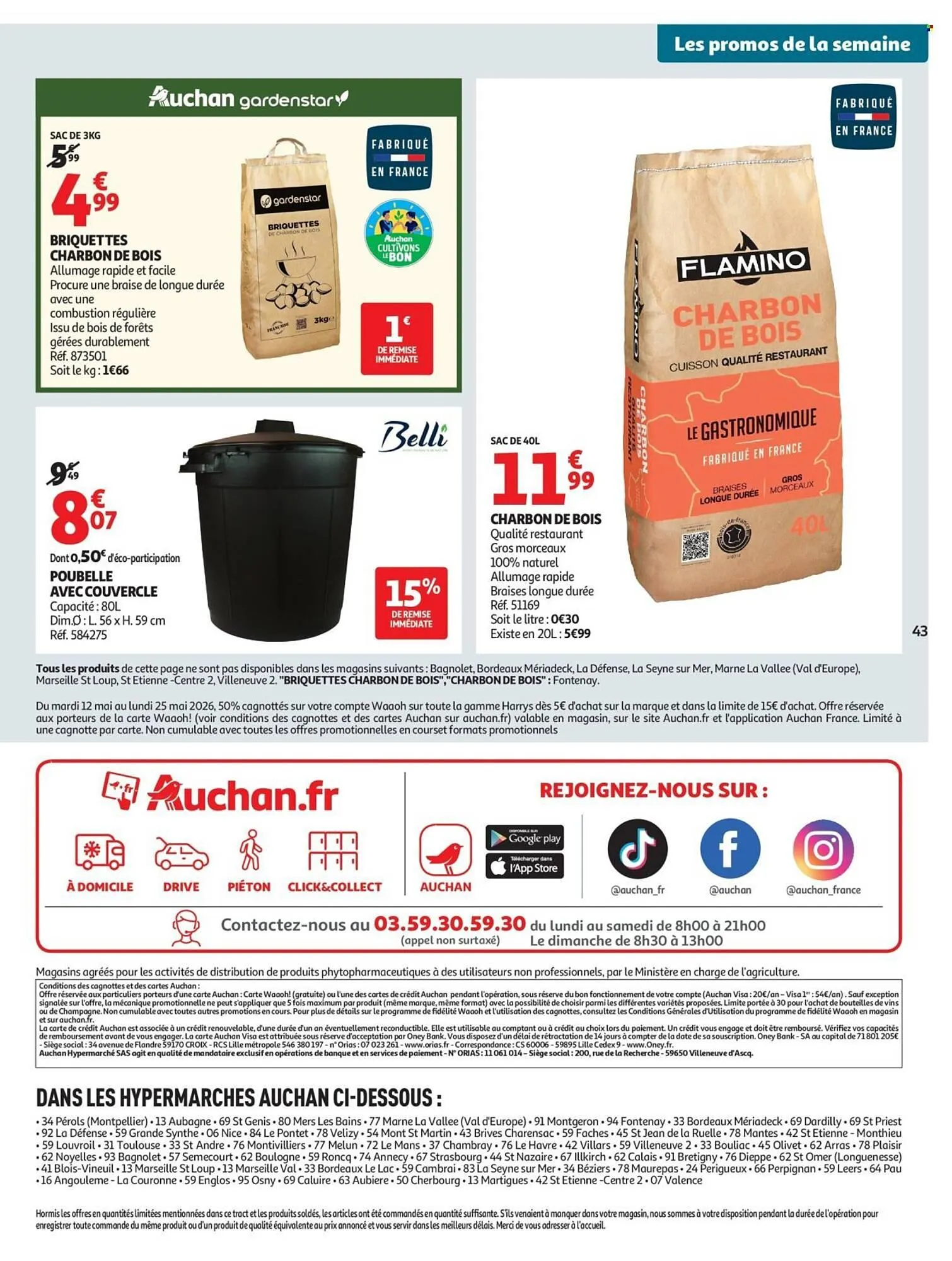 Catalogue Auchan du 12 mai au 25 mai 2026 - Catalogue page 43