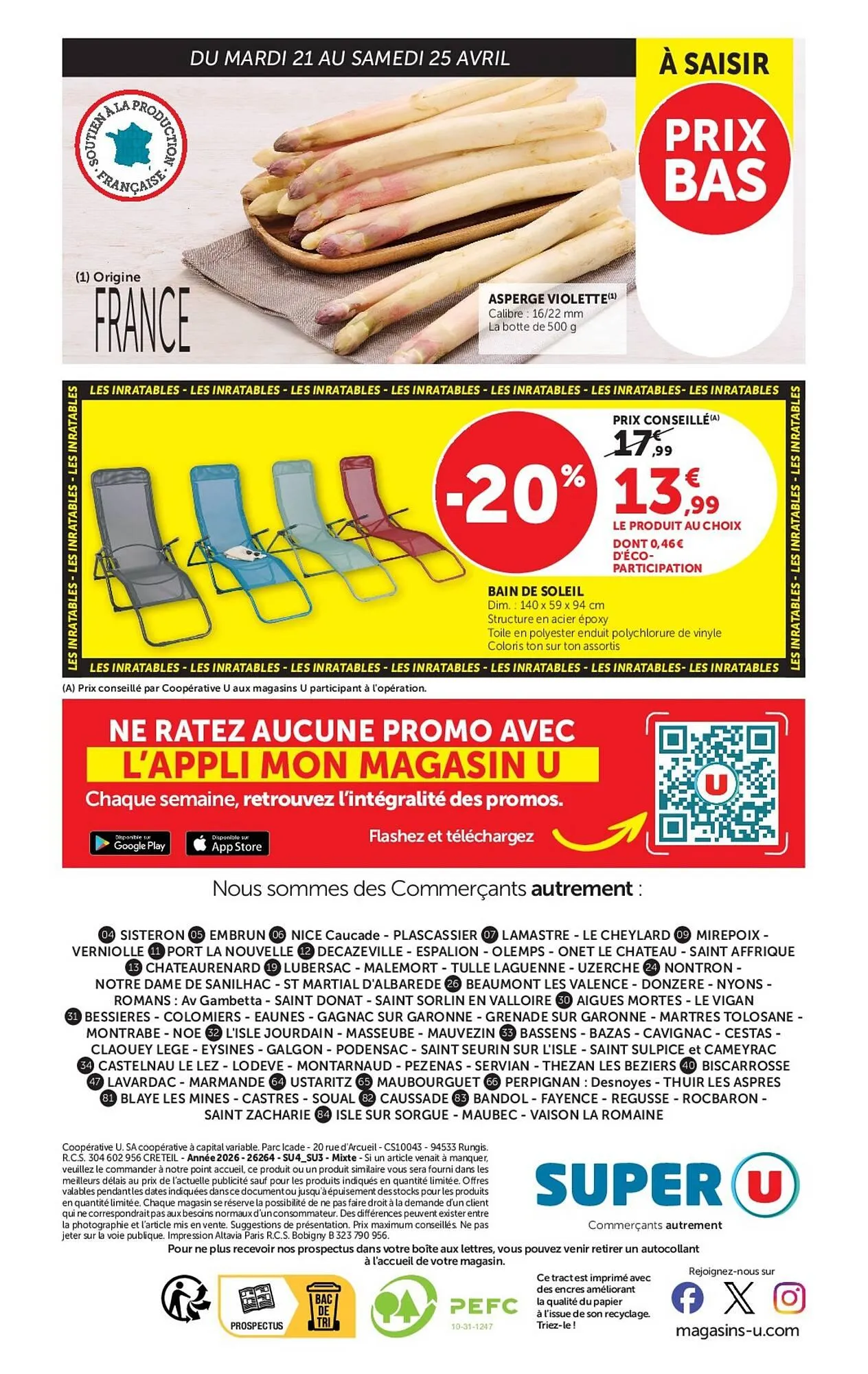 Catalogue Super U du 21 avril au 3 mai 2026 - Catalogue page 44