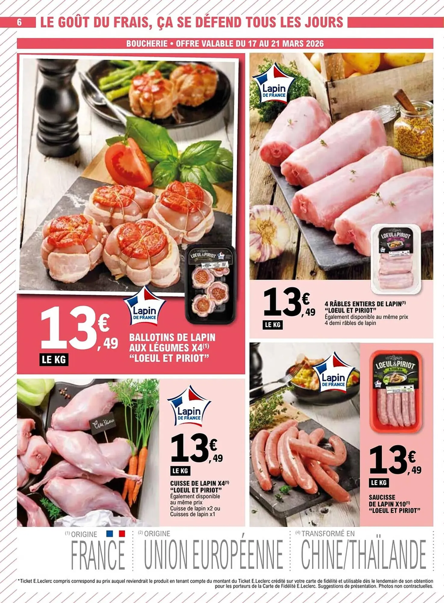Catalogue E.Leclerc du 17 mars au 28 mars 2026 - Catalogue page 6