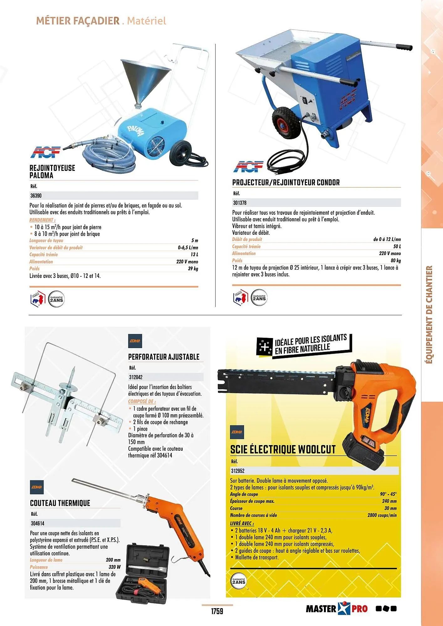 Catalogue Master Pro du 28 janvier au 30 décembre 2028 - Catalogue page 1763