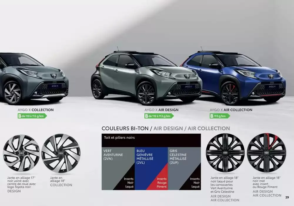 Toyota Aygo X du 1 avril au 1 avril 2026 - Catalogue page 29