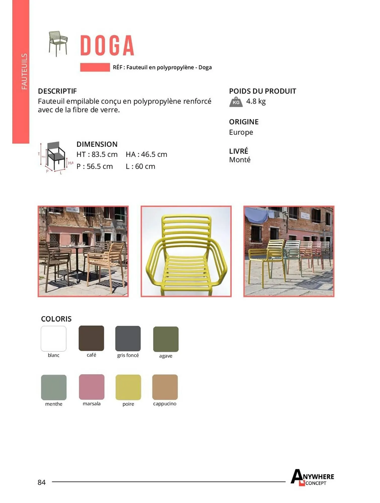 Catalogue 4 Pieds du 26 avril au 31 décembre 2023 - Catalogue page 84