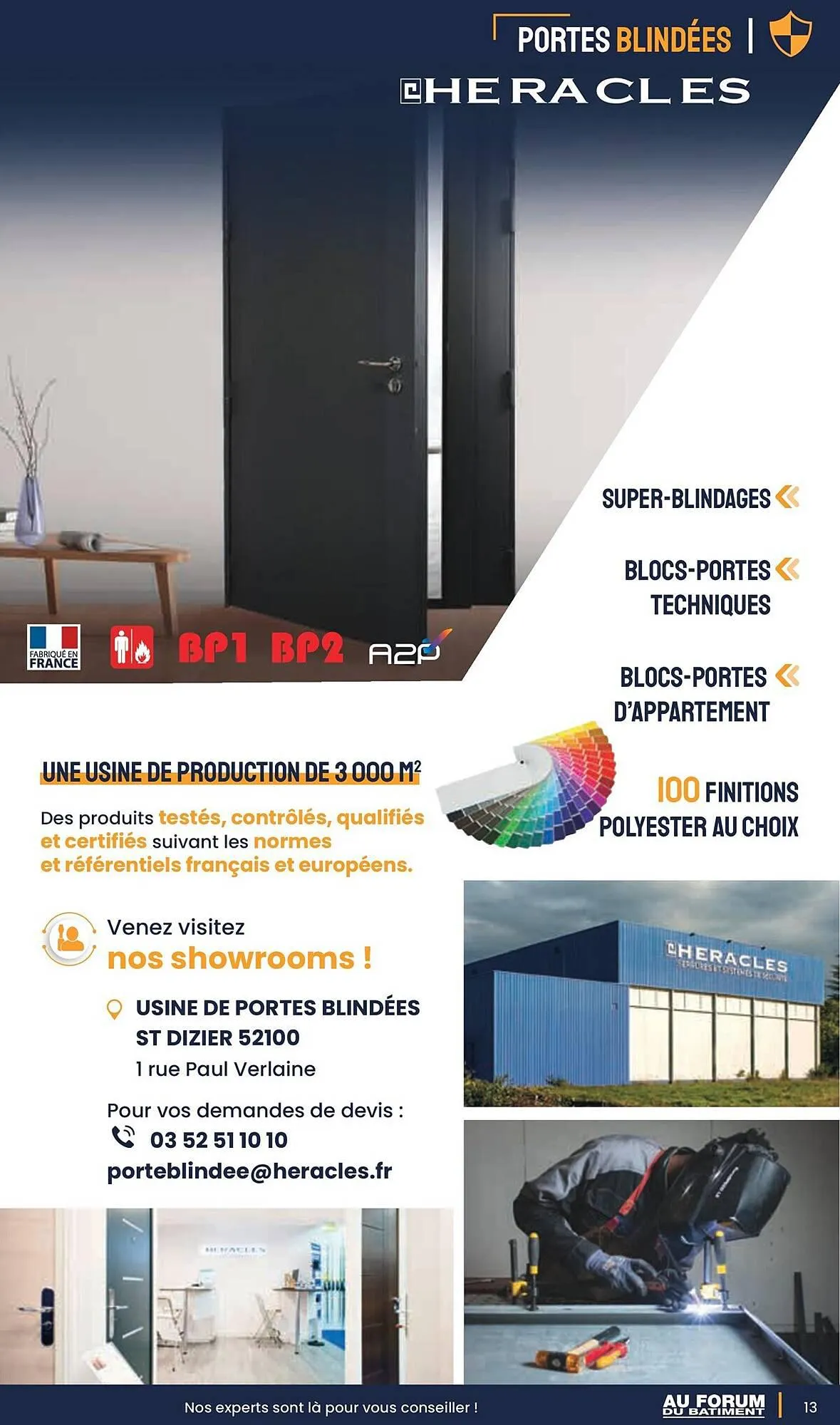 Catalogue Au Forum du Bâtiment du 4 mai au 30 septembre 2023 - Catalogue page 17