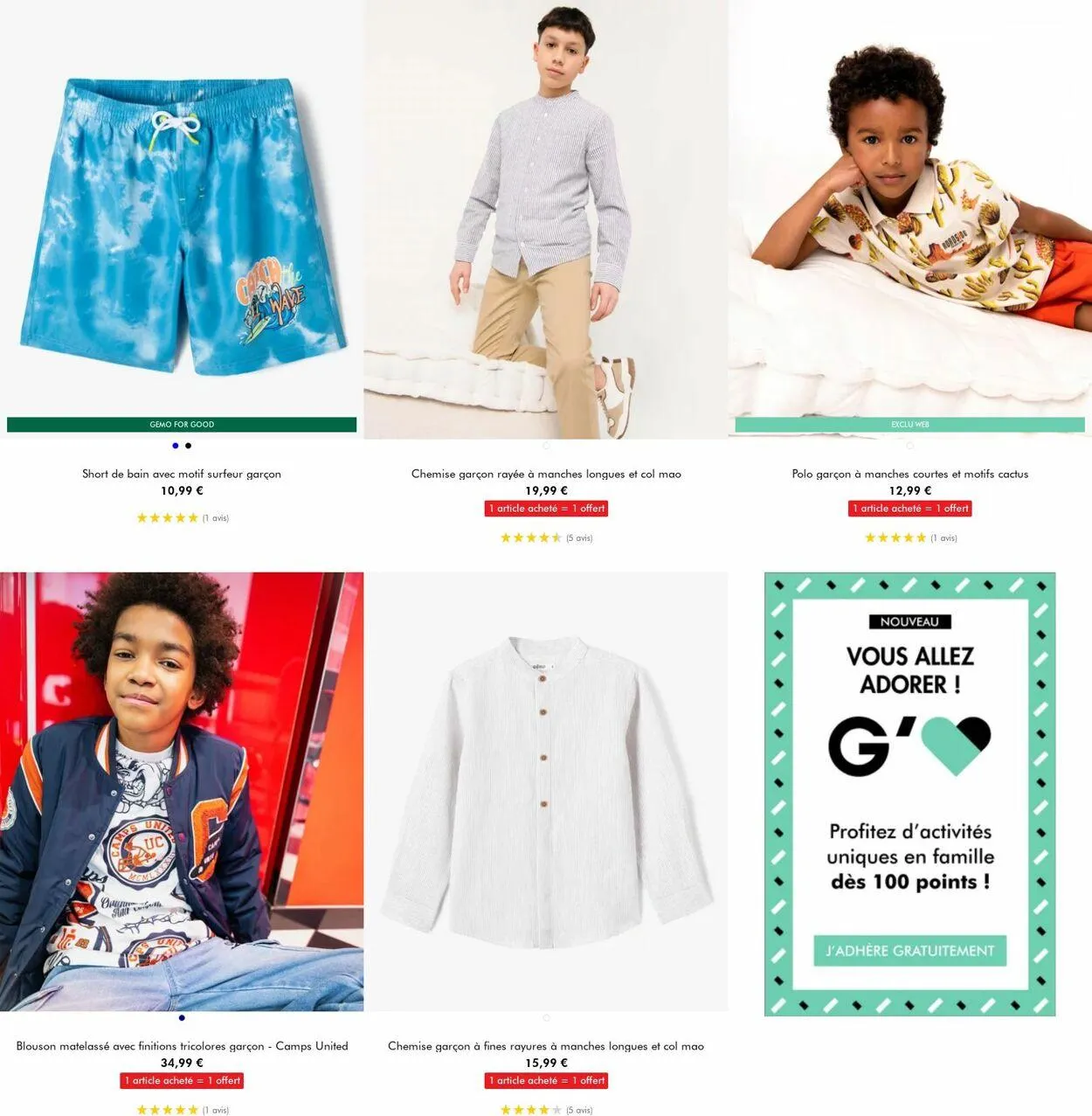 Gémo Catalogue actuel du 31 juillet au 13 août 2024 - Catalogue page 19