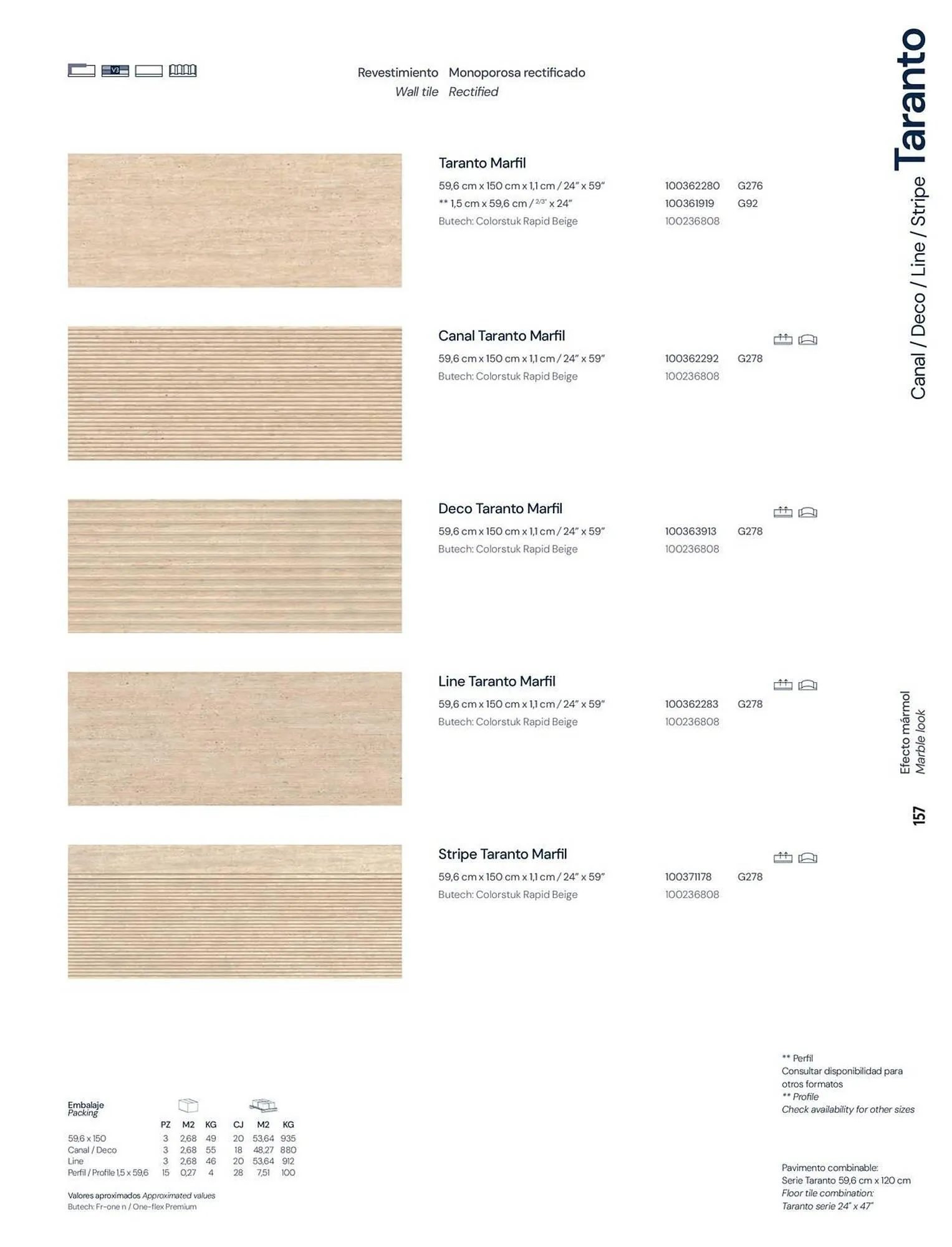 Catalogue Porcelanosa du 23 décembre au 31 décembre 2026 - Catalogue page 159