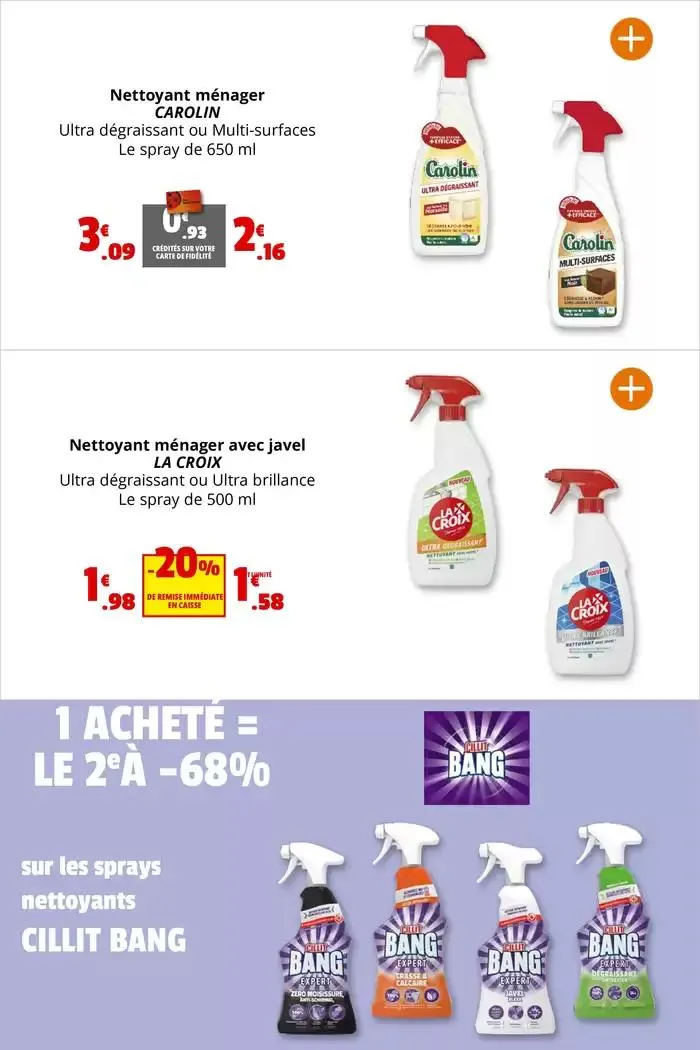 SAINES, SAVOUREUSES ET À PRIX TOUT DOUX ! du 26 mars au 6 avril 2025 - Catalogue page 35