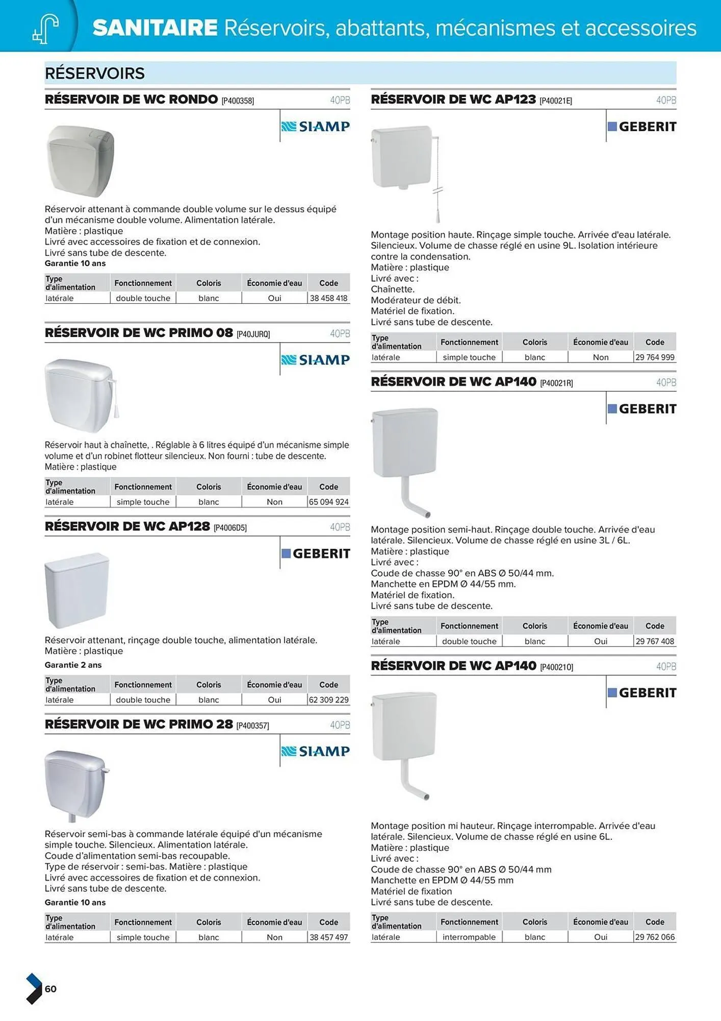 Catalogue Prolians du 2 octobre au 31 décembre 2025 - Catalogue page 60