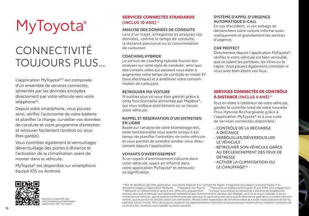 Toyota Prius Hybride Rechargeable du 18 juin au 18 juin 2025 - Catalogue page 18