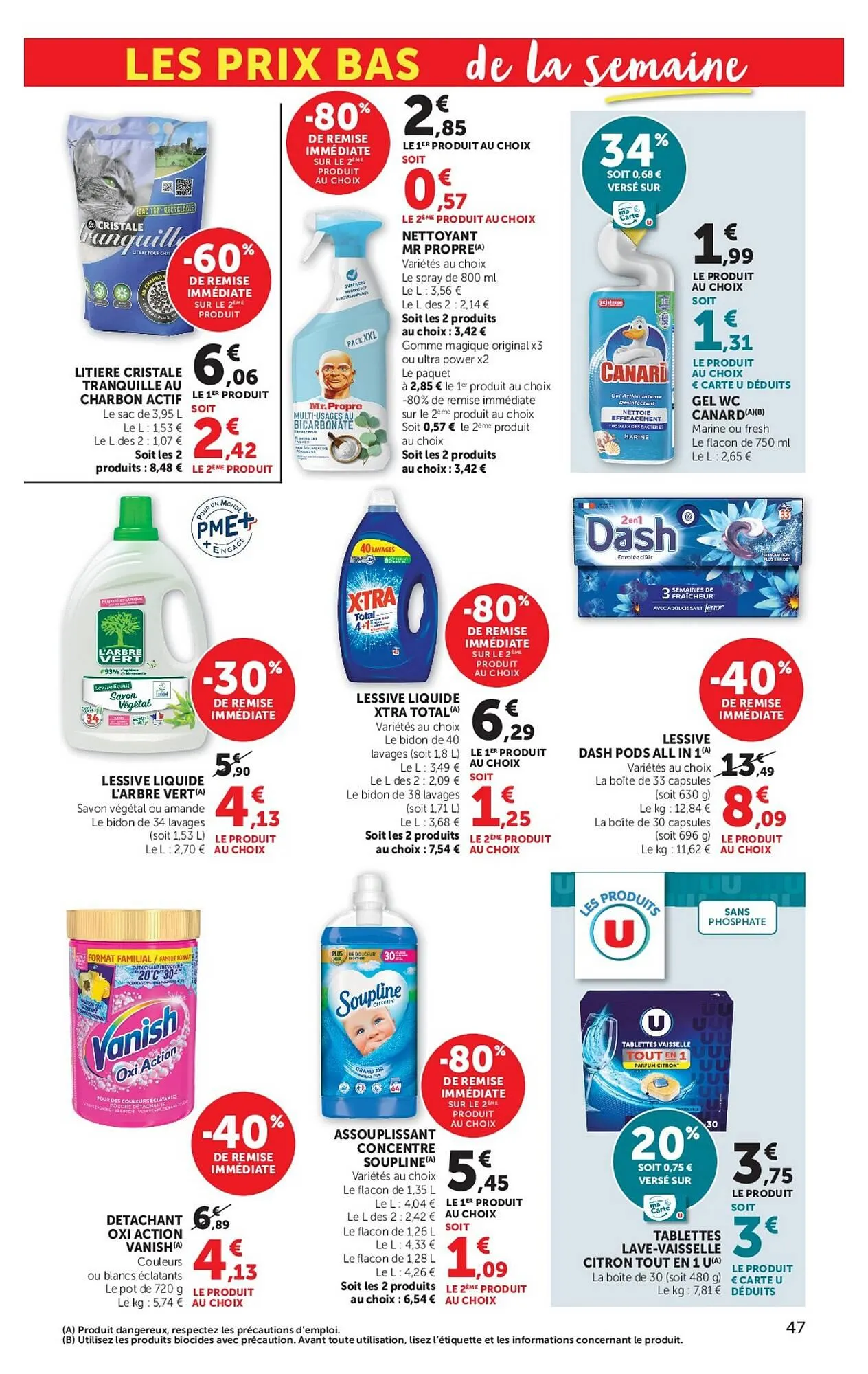 Catalogue Hyper U du 8 avril au 19 avril 2026 - Catalogue page 47