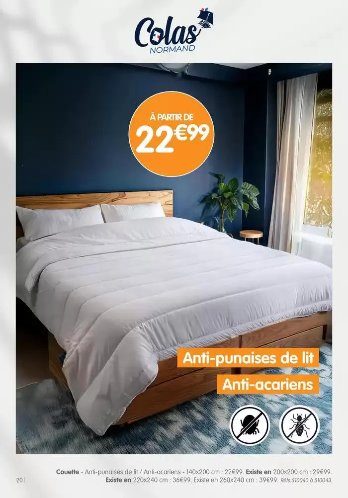 Mois du Blanc du 3 janvier au 28 janvier 2025 - Catalogue page 20