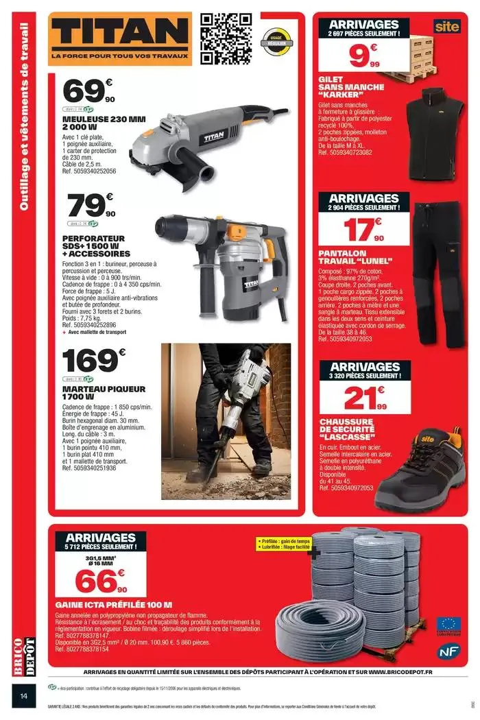 Spécial chantier extérieur ! du 4 avril au 24 avril 2025 - Catalogue page 14