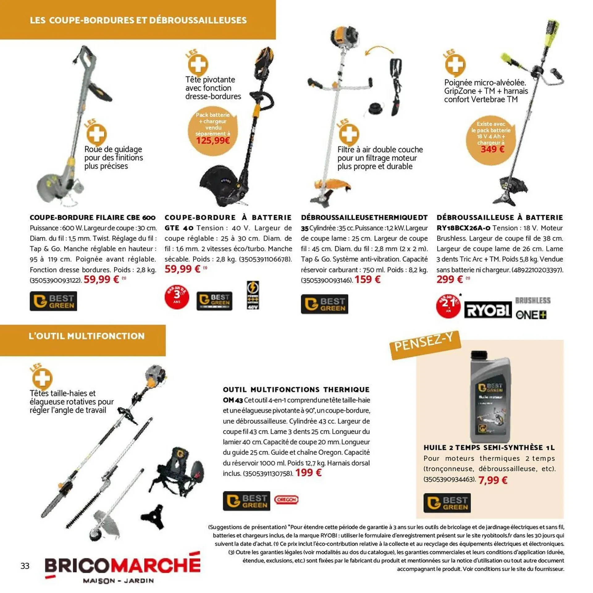 Catalogue Bricomarché du 1 octobre au 29 novembre 2025 - Catalogue page 33