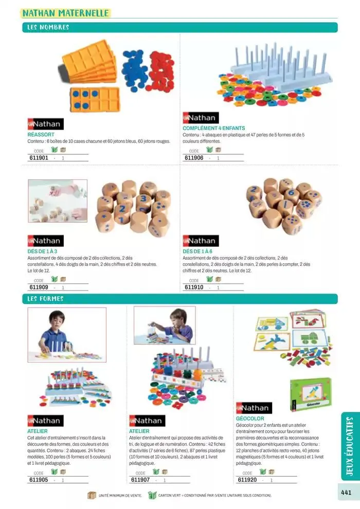 Nos Catalogues Thématiques du 1 janvier au 31 décembre 2025 - Catalogue page 443