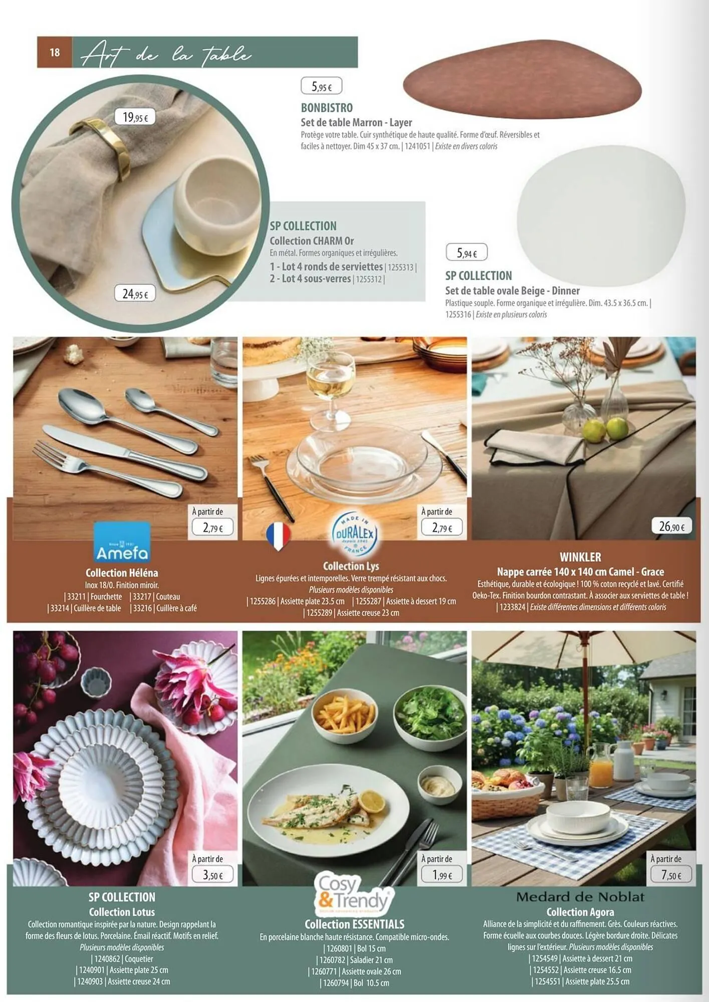 Catalogue Cuisine Plaisir du 1 avril au 31 mars 2027 - Catalogue page 18