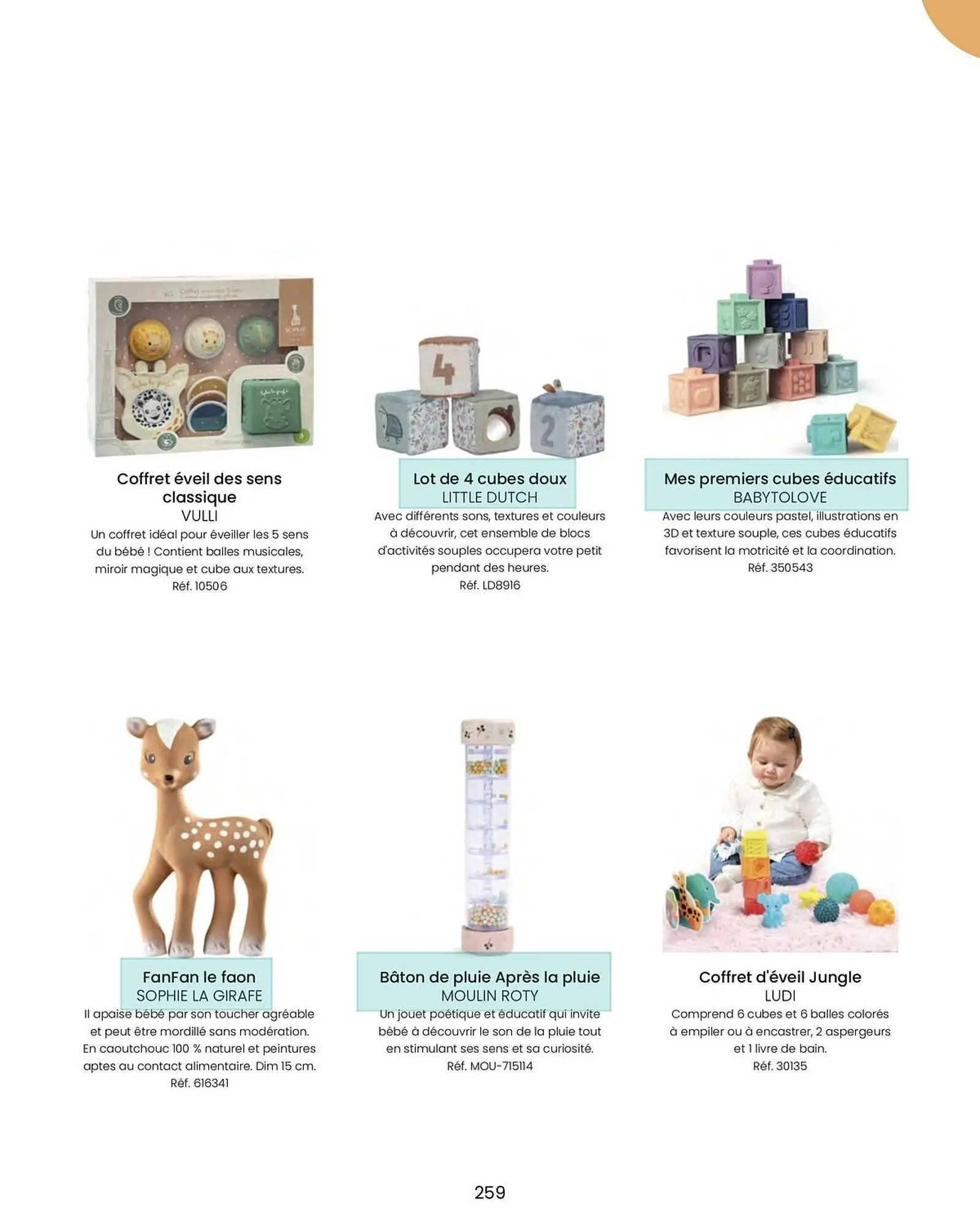 Catalogue Bébé 9 du 14 août au 31 décembre 2026 - Catalogue page 261