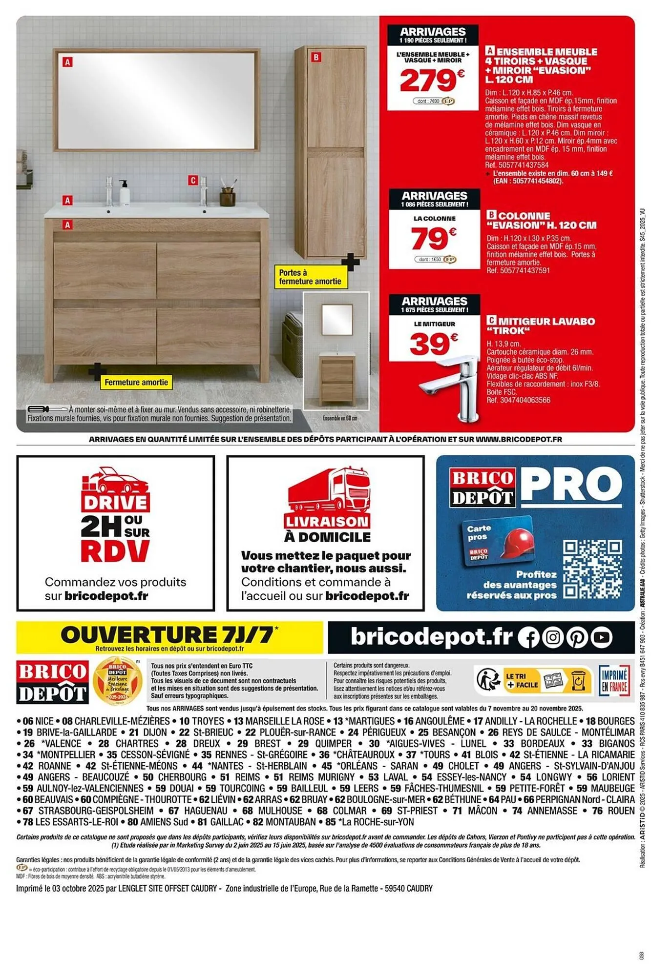Catalogue Brico Dépôt du 7 novembre au 20 novembre 2025 - Catalogue page 16
