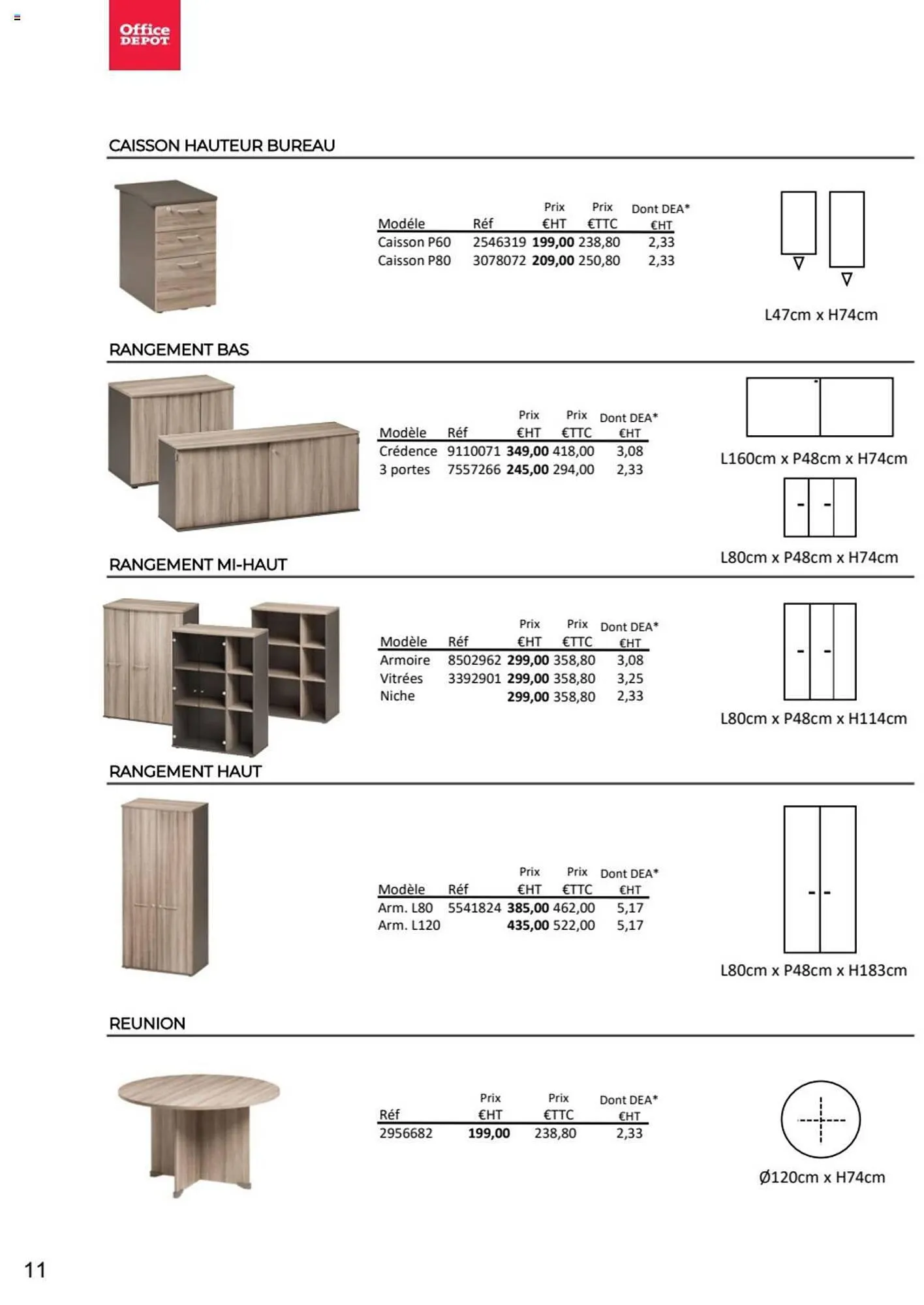 Catalogue Office Depot du 20 octobre au 27 octobre 2023 - Catalogue page 12
