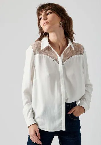 Chemise blanche femme