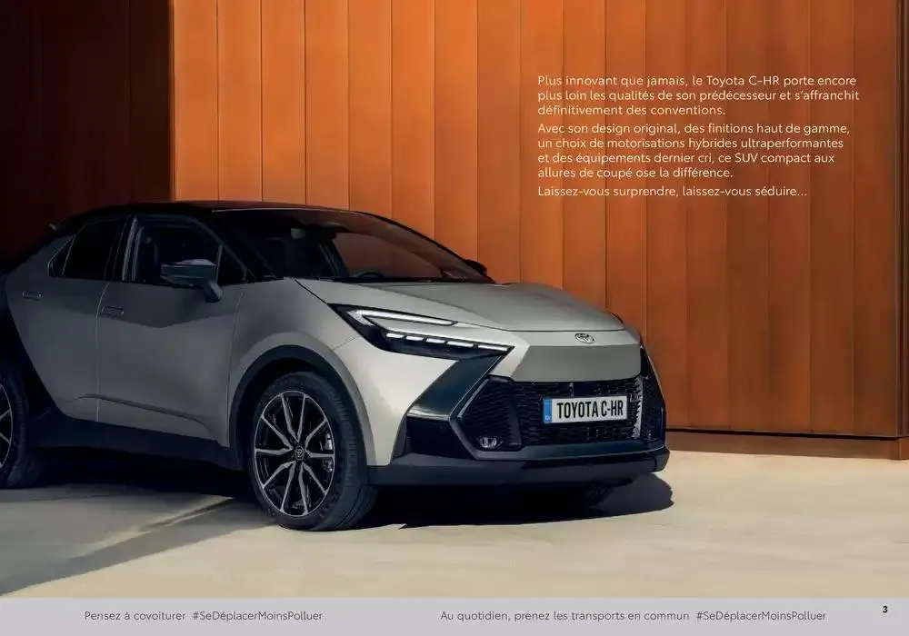 Nouveau Toyota C-HR du 15 janvier au 15 janvier 2026 - Catalogue page 3