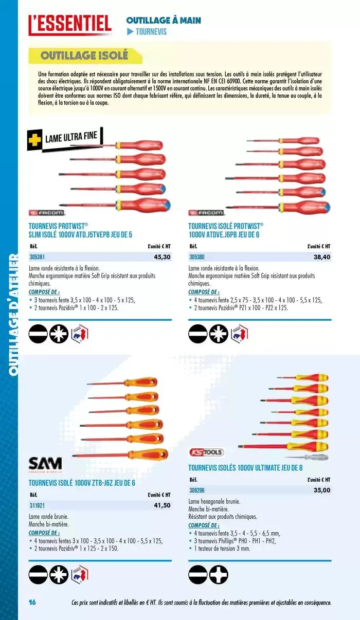 Essentiel Industrie 2025 du 3 janvier au 31 décembre 2025 - Catalogue page 18