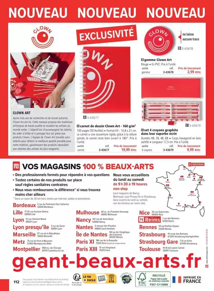 Offres Géantes jusqu'à -50% du 30 janvier au 19 mars 2025 - Catalogue page 112