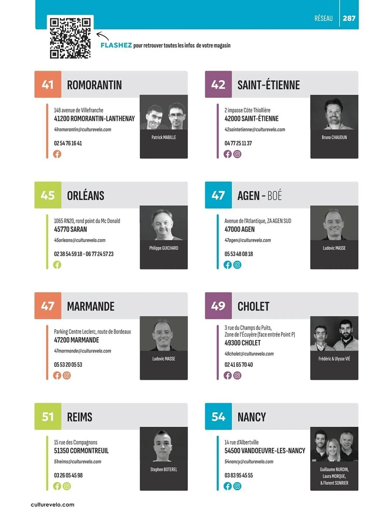 Catalogue Culture Vélo du 2 mai au 31 décembre 2025 - Catalogue page 287