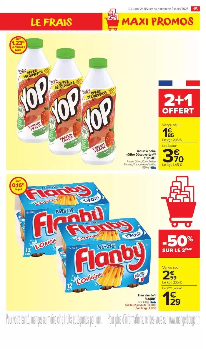 MAXI PROMO MINI PRIX du 24 février au 9 mars 2025 - Catalogue page 17