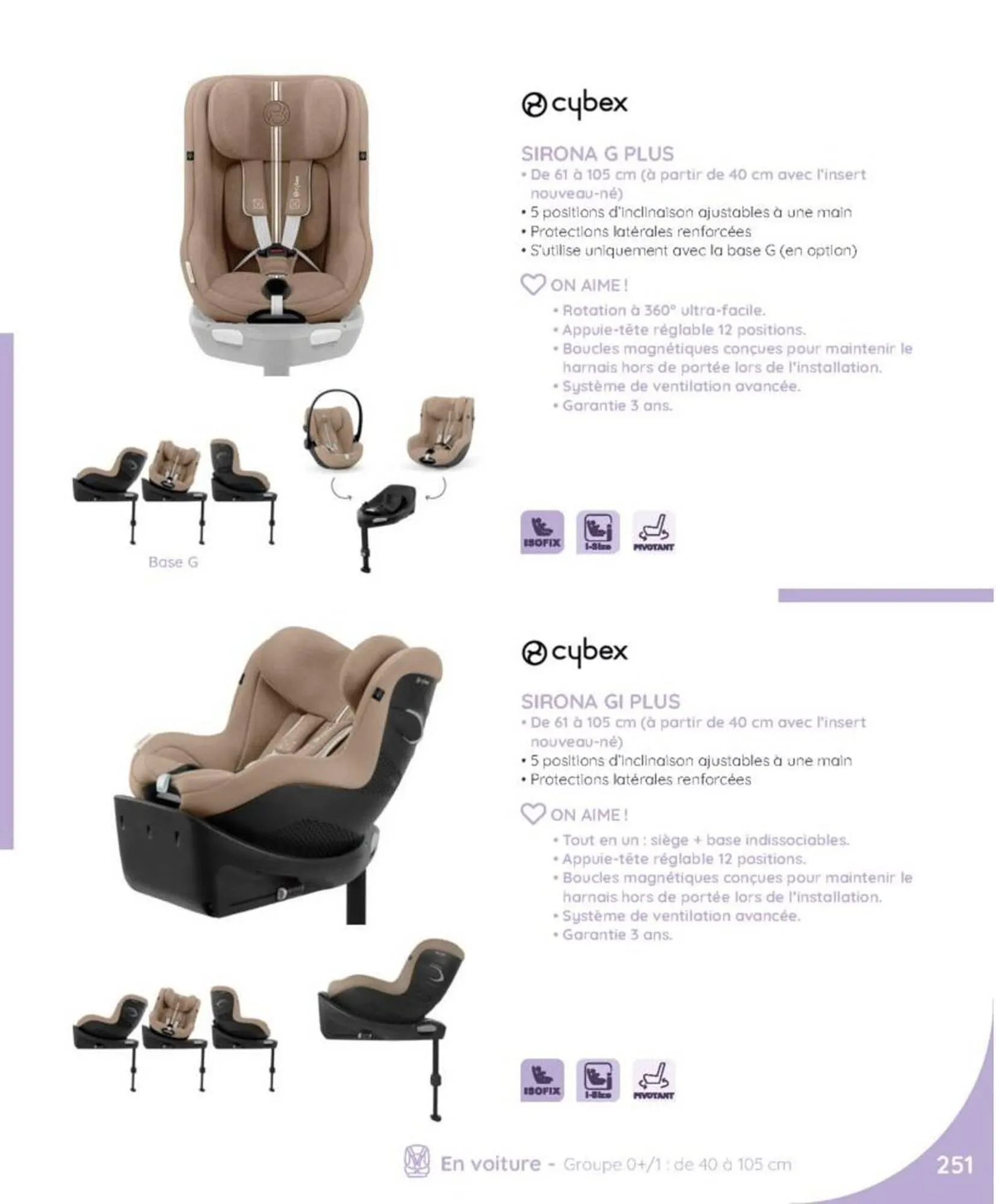 Catalogue autour de bébé du 18 juin au 1 novembre 2025 - Catalogue page 253