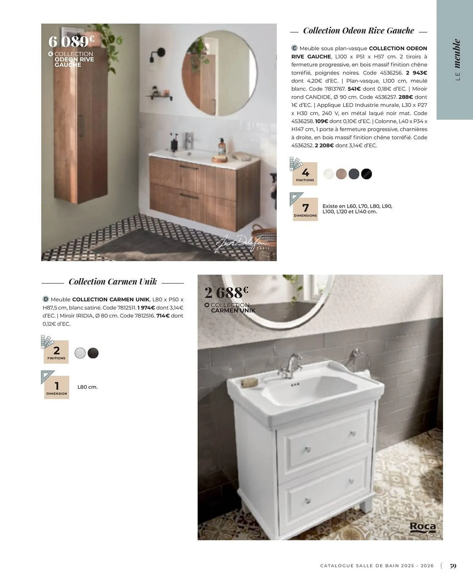 Catalogue Cedeo du 3 juin au 31 décembre 2025 - Catalogue page 59