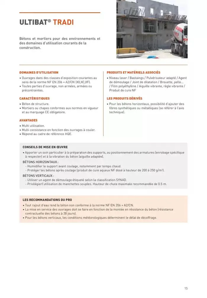 Guide Béton 2025-2026 du 31 janvier au 31 décembre 2026 - Catalogue page 13