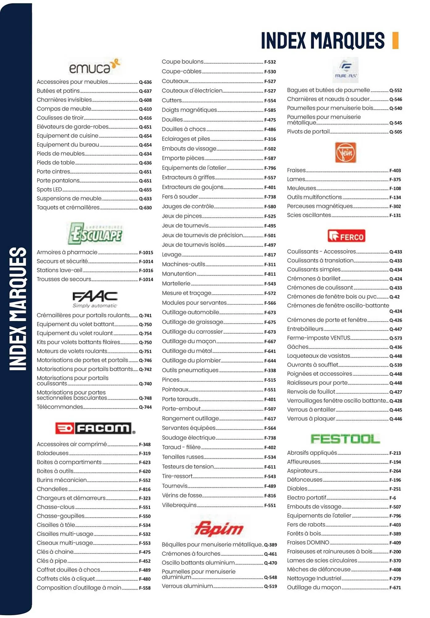 Catalogue Au Forum du Bâtiment du 4 mai au 30 septembre 2023 - Catalogue page 54