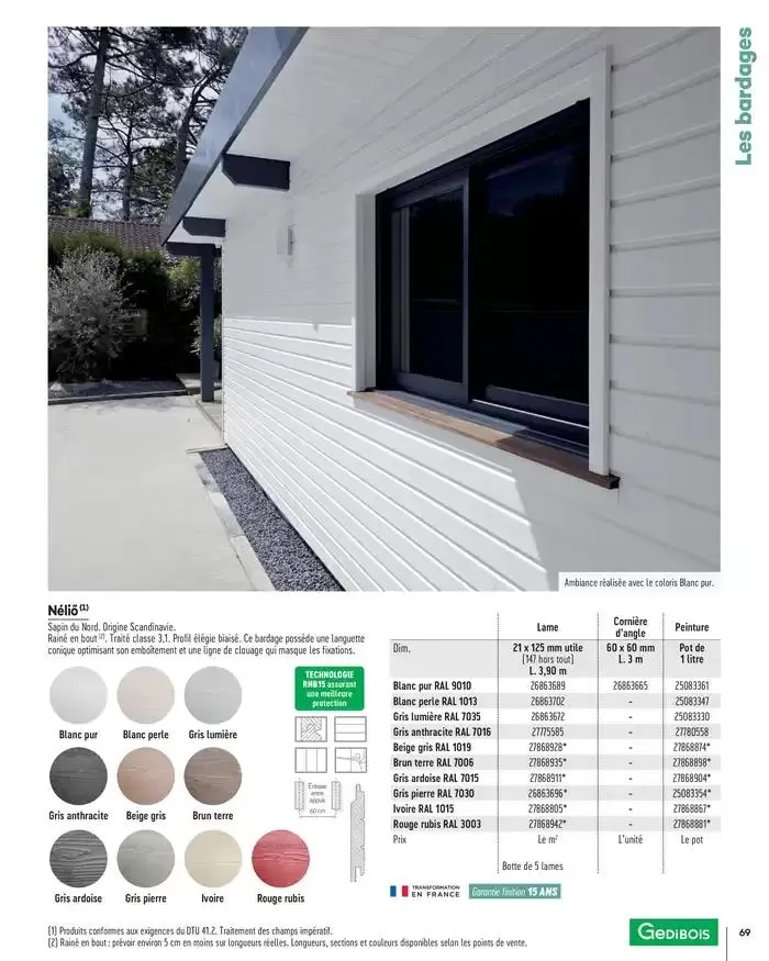 Aménagements Extérieurs 2025 du 1 janvier au 31 décembre 2025 - Catalogue page 69