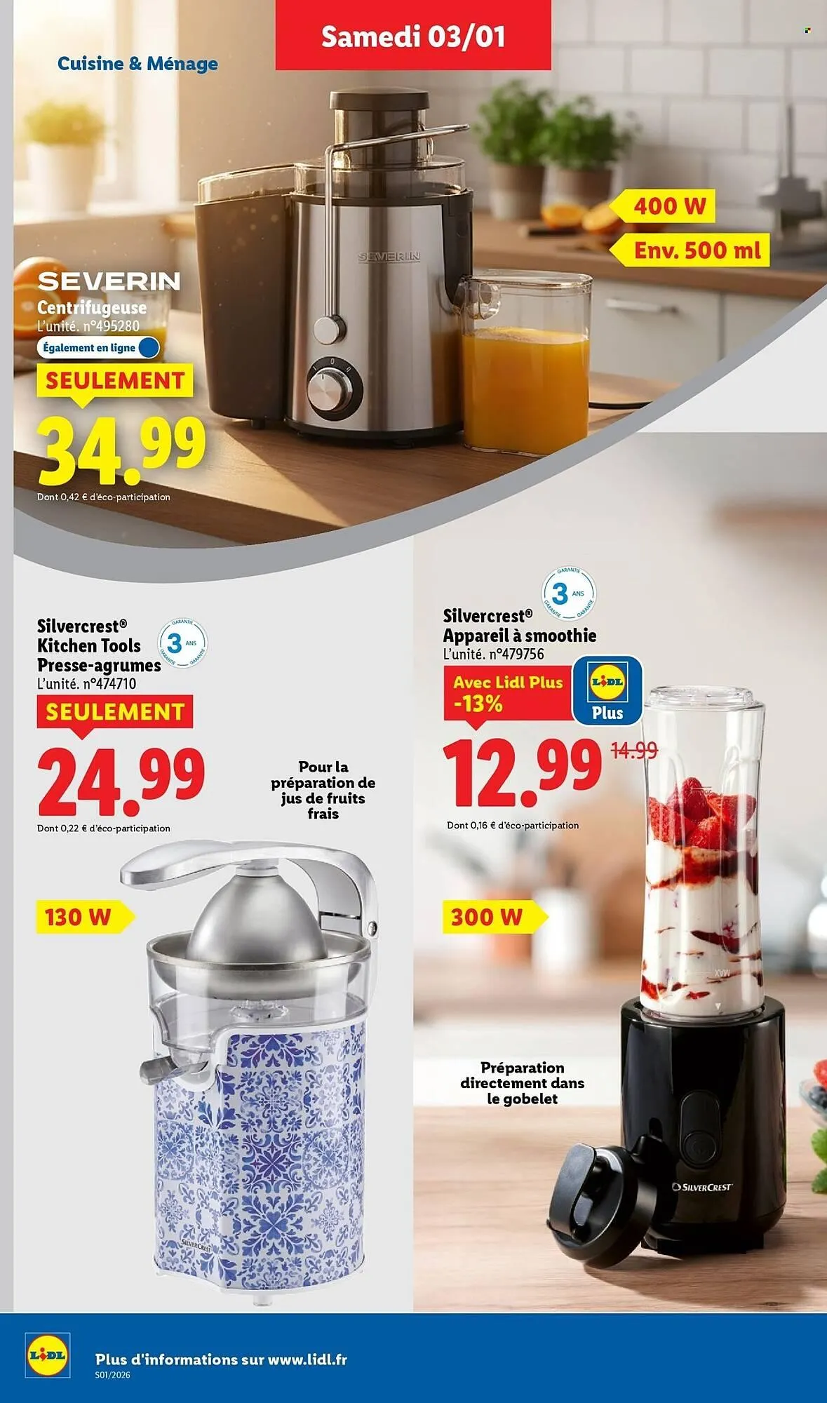 Catalogue Lidl du 29 décembre au 3 janvier 2026 - Catalogue page 22