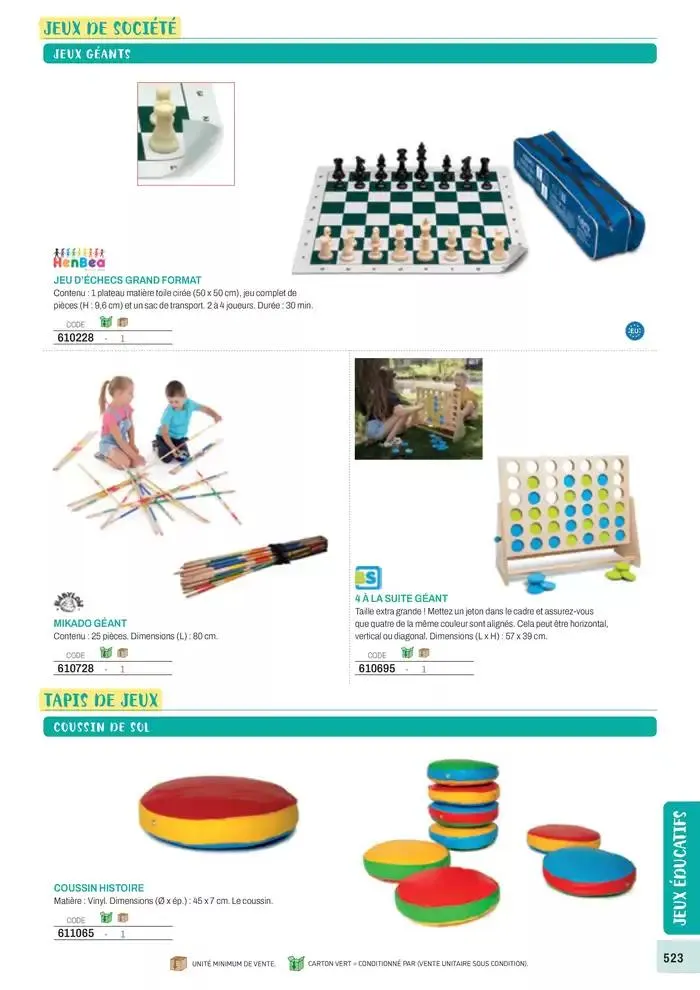 Nos Catalogues Thématiques du 1 janvier au 31 décembre 2025 - Catalogue page 525