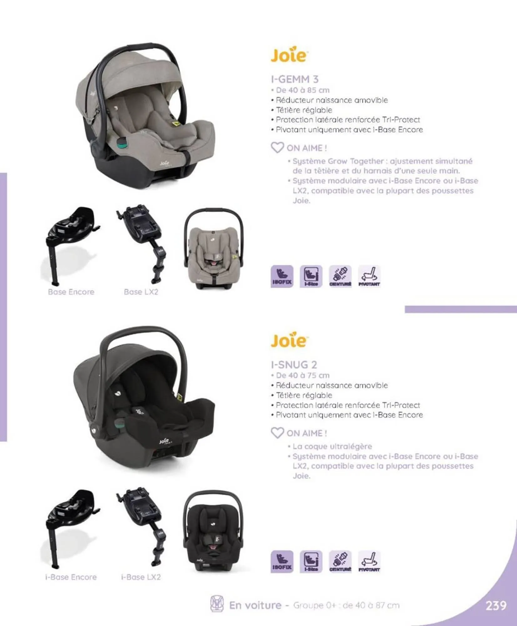 Catalogue autour de bébé du 18 juin au 1 novembre 2025 - Catalogue page 241