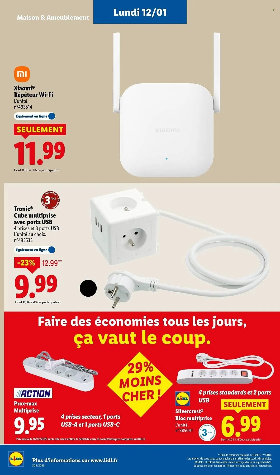 Catalogue Lidl du 8 janvier au 14 janvier 2026 - Catalogue page 68