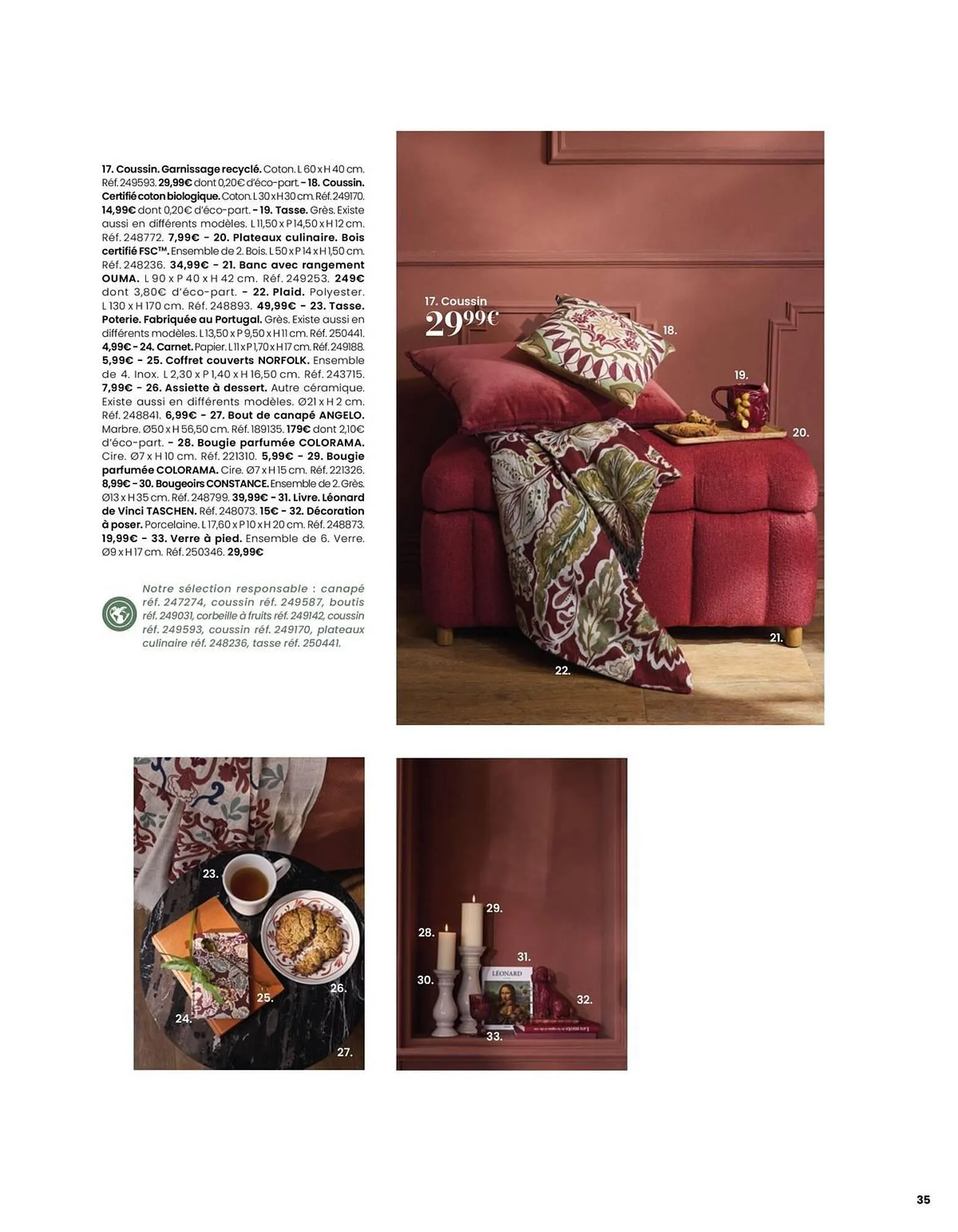 Catalogue Maisons du Monde du 11 décembre au 31 décembre 2025 - Catalogue page 35