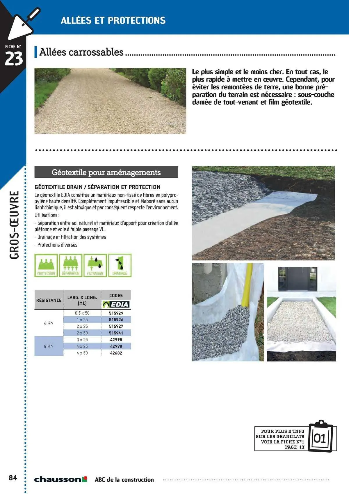 Catalogue Chausson Matériaux du 2 mai au 31 décembre 2025 - Catalogue page 71