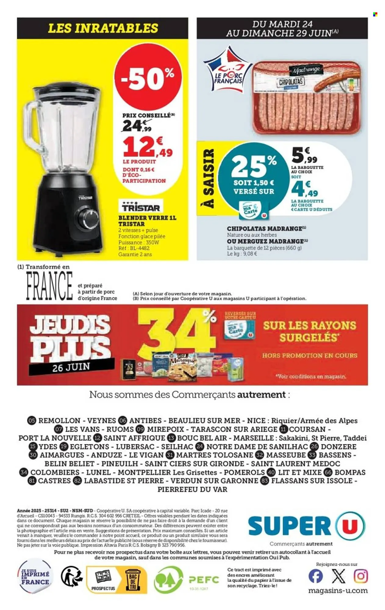 Catalogue Super U du 24 juin au 6 juillet 2025 - Catalogue page 28